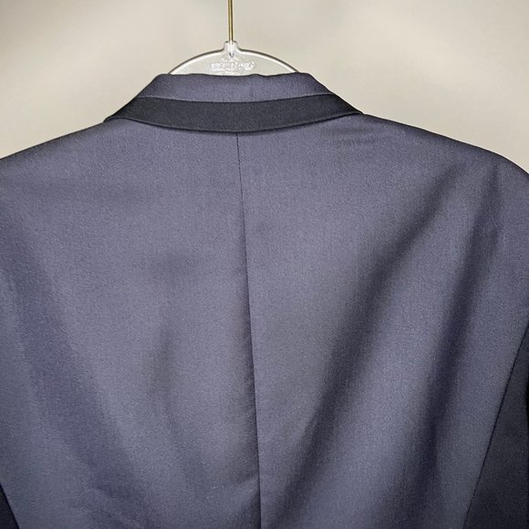 INC Slim Fit Black Blazer | Satin Trim | Size M (Men’s) - Picture 6 of 9